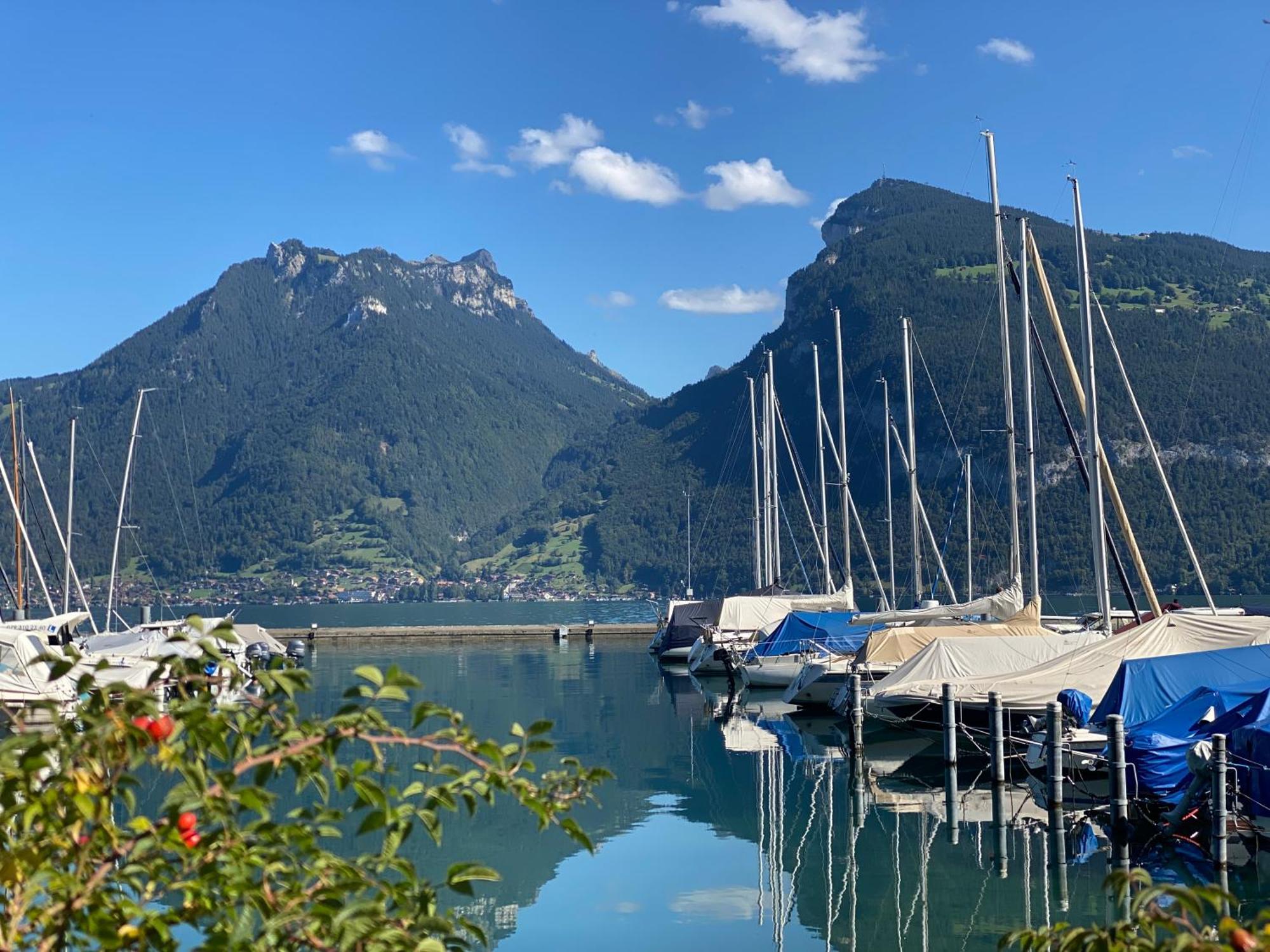 Herrlicher Blick Auf Berge Und See ฟูลองซี ภายนอก รูปภาพ
