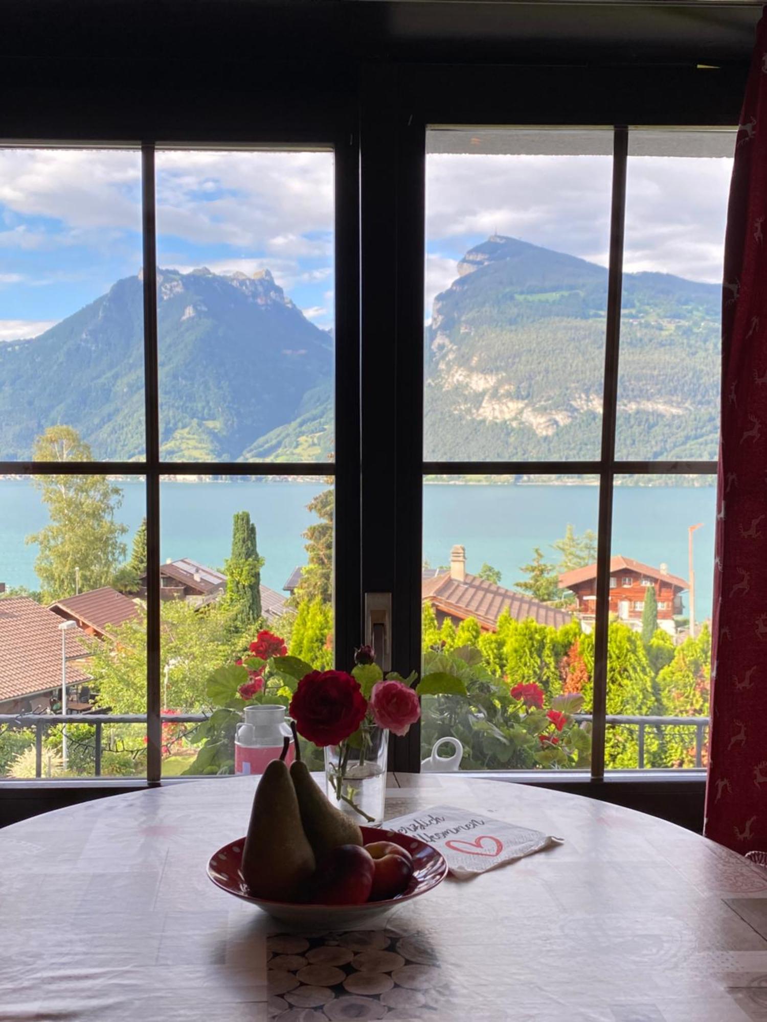 Herrlicher Blick Auf Berge Und See ฟูลองซี ภายนอก รูปภาพ